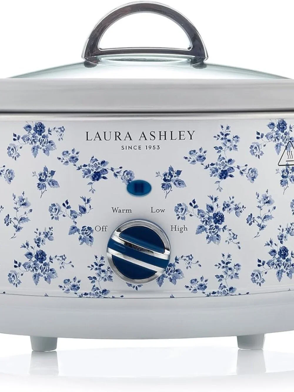 LAURA ASHLEY Slow Cooker Crockpot,  3.7 Quart